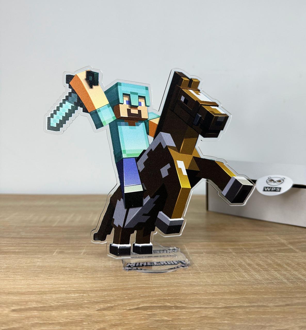 Фигурка коллекционная акриловая Minecraft 2 15 см (2123721472)