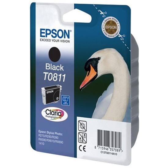 Картридж для струйного принтера Epson R270/RX590 i/c HC Black (C13T11114A10)