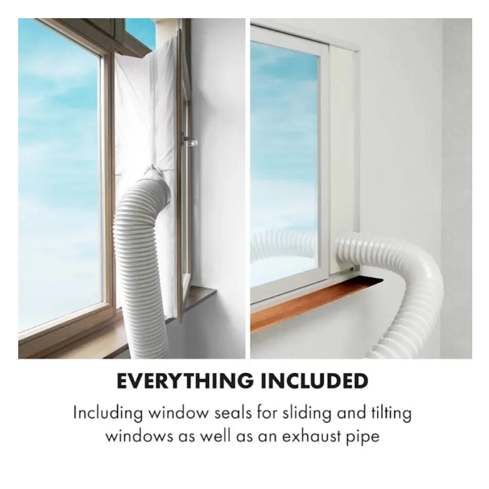 Кондиціонер мобільний для дому KLARSTEIN Metrobreeze 9 Paris на колесах 9000 БТЕ/год (10028189) - фото 7 Кондиціонер мобільний для дому KLARSTEIN Metrobreeze 9 Paris на колесах 9000 БТЕ/год (10028189) - фото 7