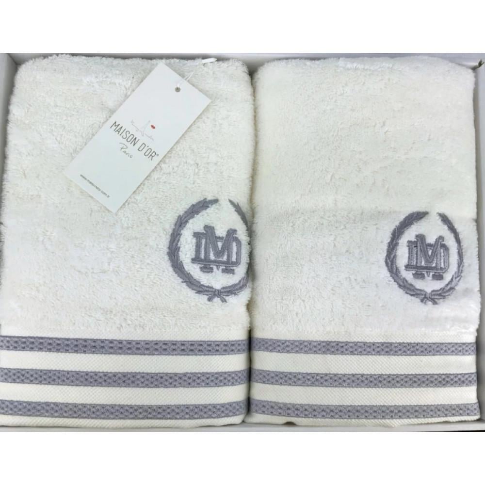 Набор полотенец Maison D'or Delon 30х50/50х100/70х140 см Ecru