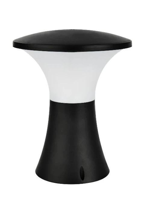 Светильник садово-парковый Papatya 1 E27 Черный (24573585)