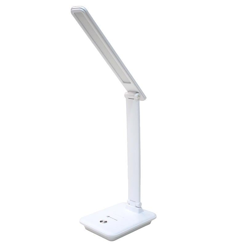 Настольная лампа светодиодная Electro House 10W аккумуляторная со встроенным павербанком 3000K/4500K/6000K Белый