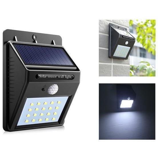 Настенный фонарик с датчиком движения Solar Motion Sensor Light SH - A 09 - фото 5