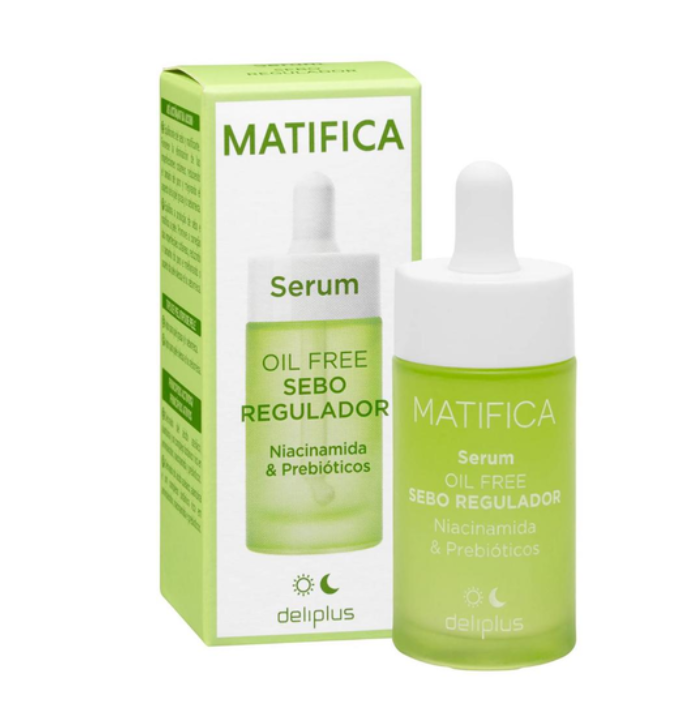 Сироватка для обличчя Deliplus Matifica Oil Free Sebo Regulador матова та себорегулююча 30 мл (533961169)