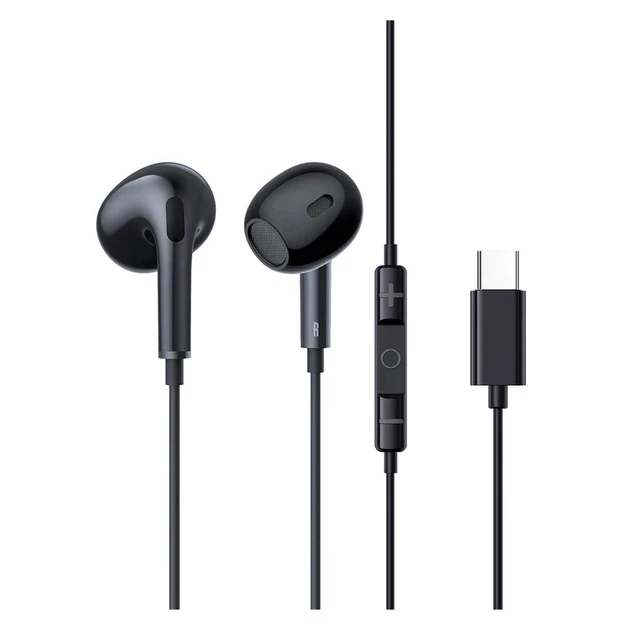 Наушники BASEUS Encok CZ17 Type-C Wired Earphones A00170000113-Z1 Black (34175674)