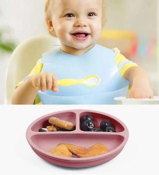 Набор силиконовой посуды для детей 6в1 на присосках Розовый (33274) - фото 2 Набор силиконовой посуды для детей 6в1 на присосках Розовый (33274) - фото 2