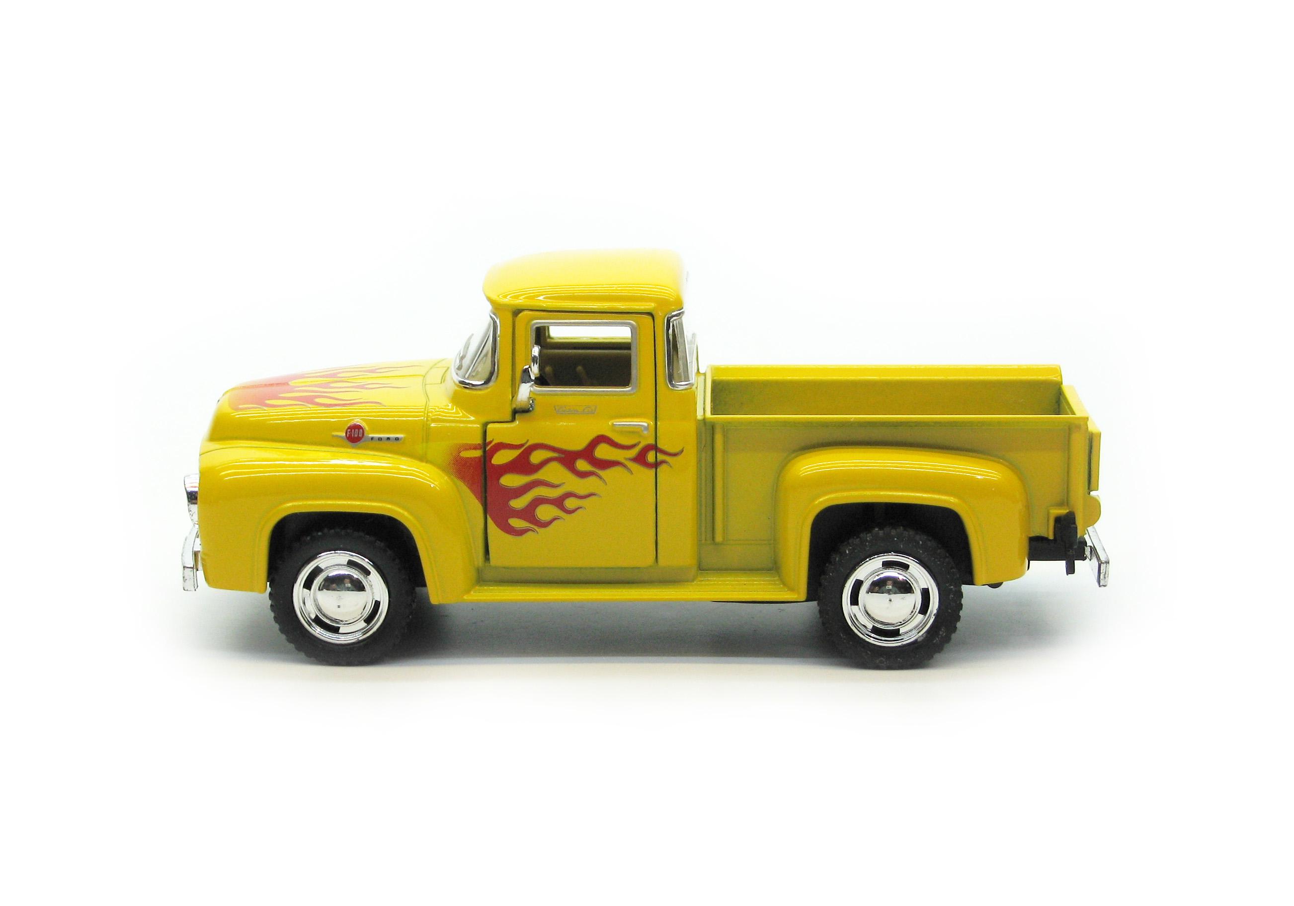 Машина металлическая KT5385F Ford F-100 Pickup with printing 1956 - фото 2 Машина металлическая KT5385F Ford F-100 Pickup with printing 1956 - фото 2