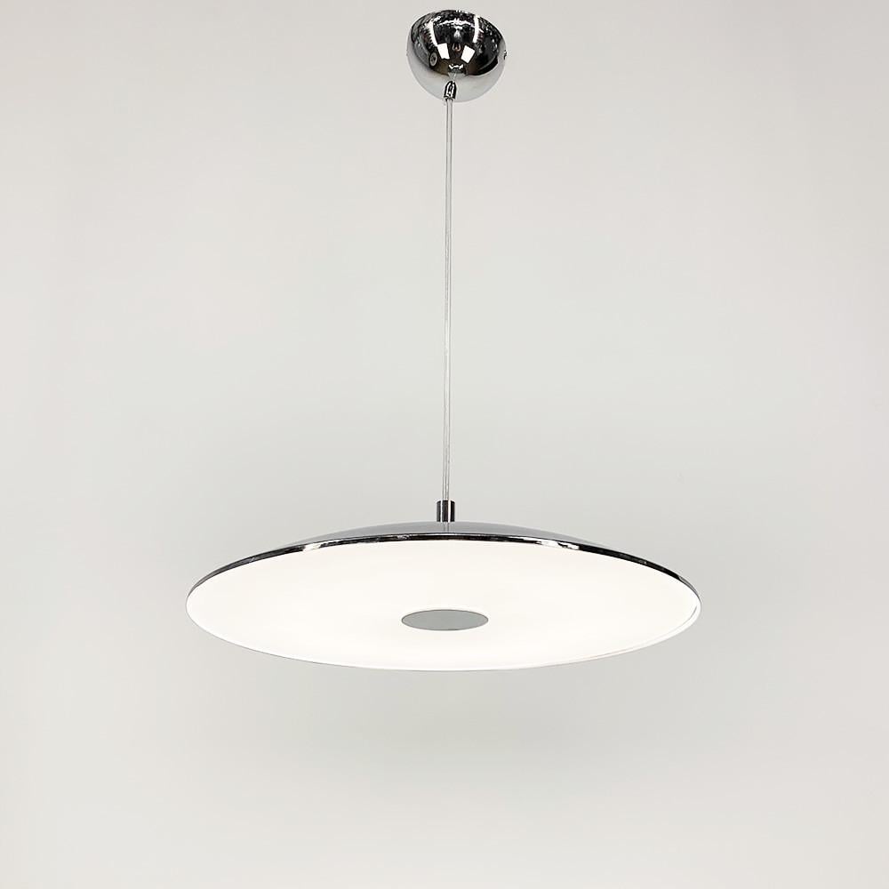 Светильник подвесной LED ENOCH с нейтральным светом Ø 40 см Серебряный (MJ171-400)