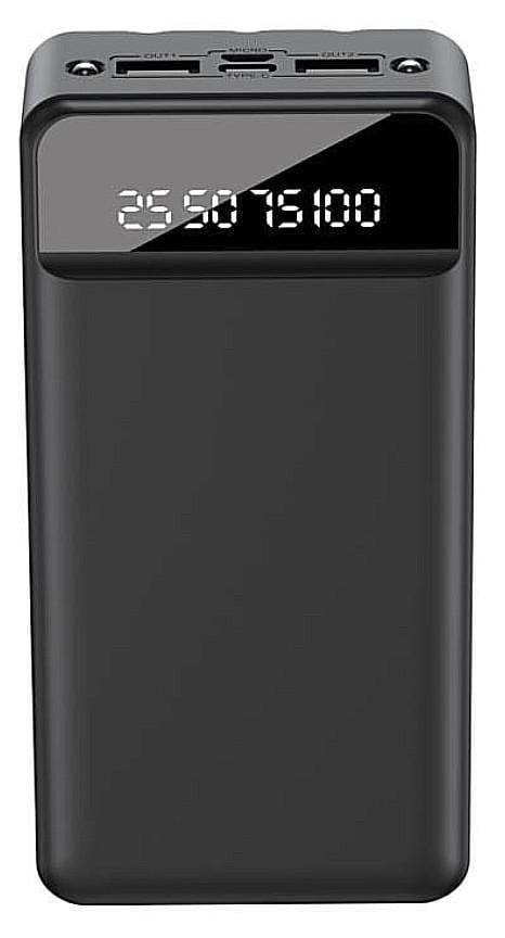 Повербанк PR164 30000 mAh Черный (40591-01) Повербанк PR164 30000 mAh Черный (40591-01)