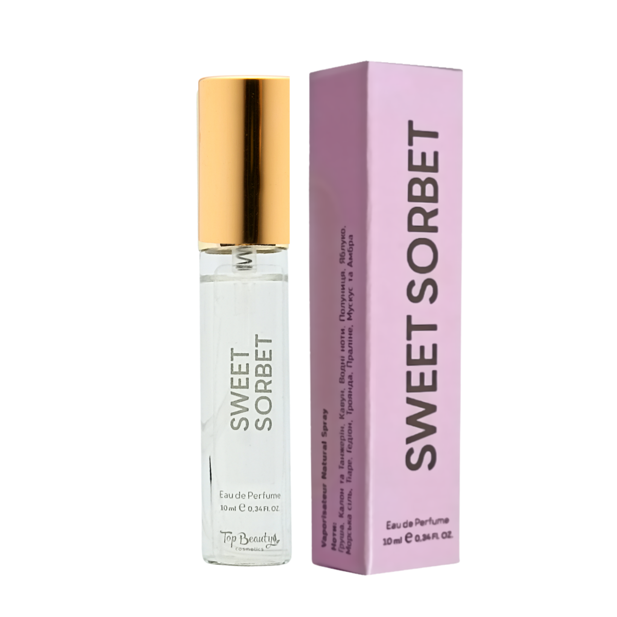 Туалетна вода жіноча Top Beauty Sweet Sorbet 10 мл (13356356) Туалетна вода жіноча Top Beauty Sweet Sorbet 10 мл (13356356)