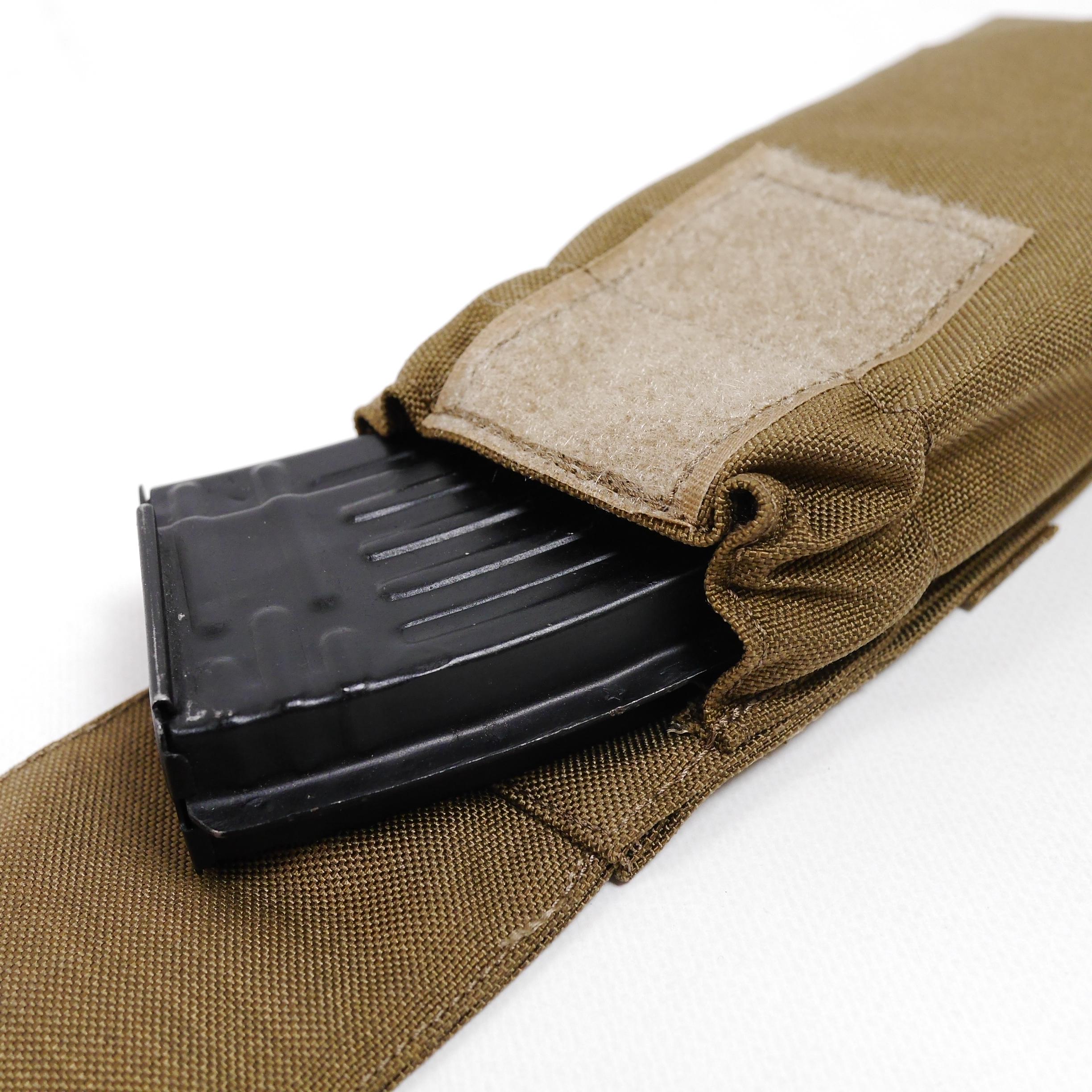 Подсумок под 2 магазина KIBORG GU Double Mag Pouch Coyote - фото 9 Подсумок под 2 магазина KIBORG GU Double Mag Pouch Coyote - фото 9