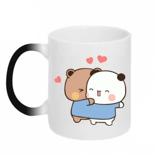 Чашка-хамелеон Bubu Dudu сouple 320 мл Черно-белый (15762863-17-193925) Чашка-хамелеон Bubu Dudu сouple 320 мл Черно-белый (15762863-17-193925)