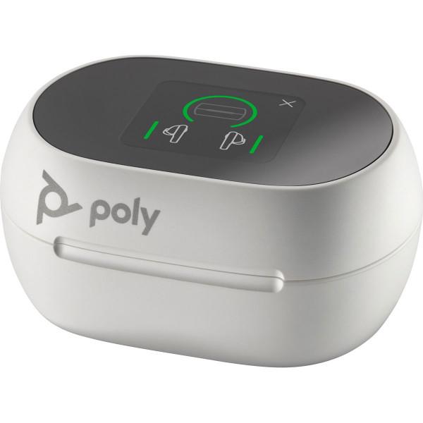 Навушники з кейсом Poly TWS Voyager Free 60+ Earbuds/BT700C/TSCHC White (7Y8G6AA) - фото 6