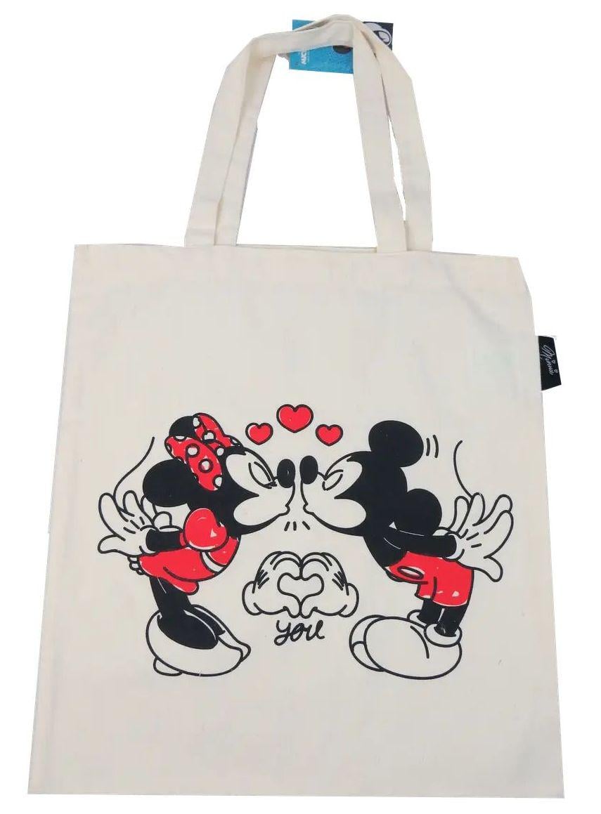 Сумка-шопер для покупок Disney 40х37 см Бежевий (455576B)