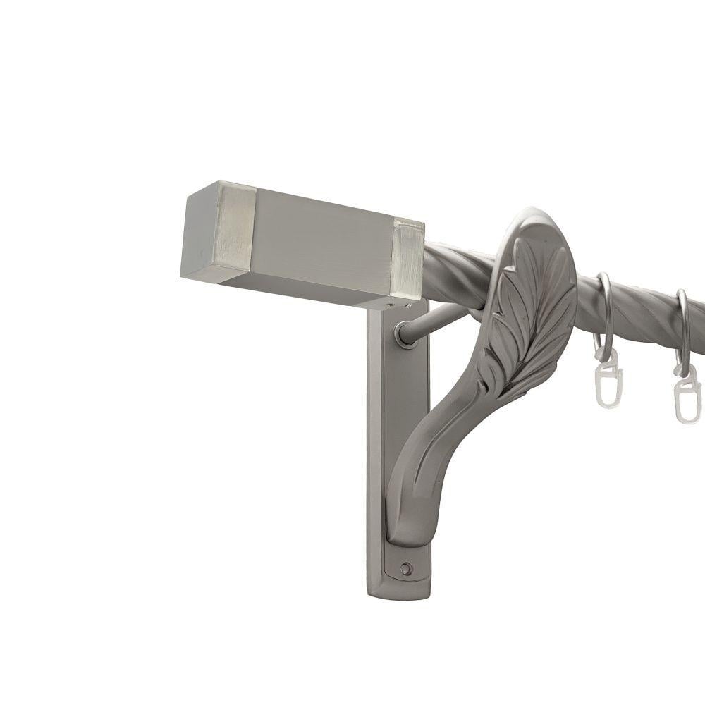 Карниз для штор Orvit Квадро однорядный скрученный 25 мм 200 см Сатиновый (00-00016832)