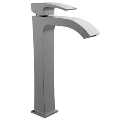 Смеситель для умывальника KOER KB-13007 KR5154 высокий однорычажный Графитовый (237653)