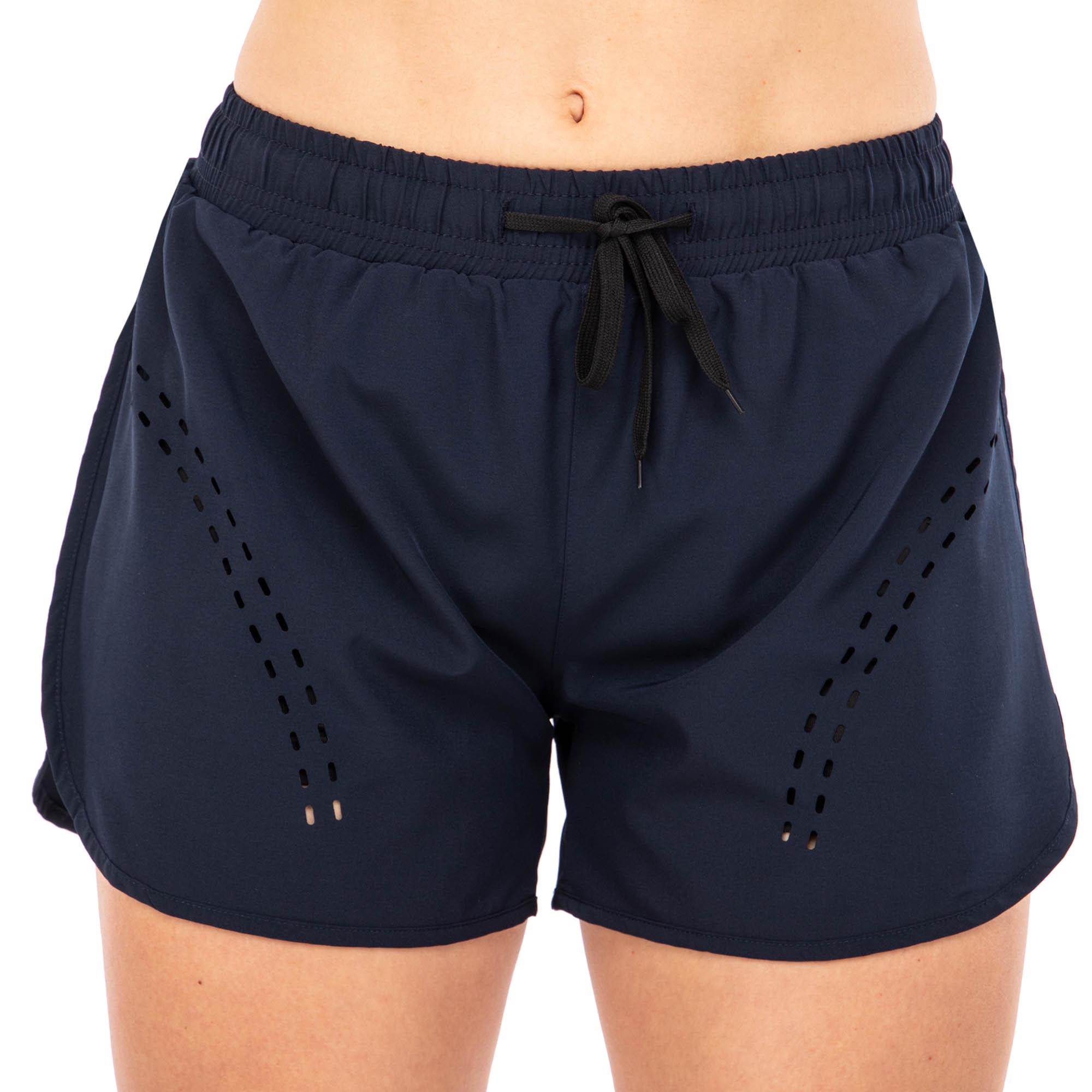 Шорти жіночі спортивні SP-Sport 12208 подвійні S Темно-синій - фото 3 Шорти жіночі спортивні SP-Sport 12208 подвійні S Темно-синій - фото 3