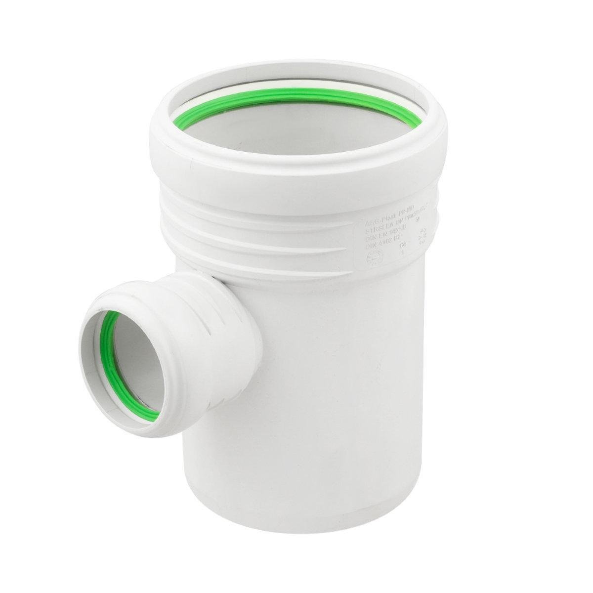 Тройник внутренний ASG S-LINE ⌀ 110x50 мм 87,5° бесшумный (SW-90217)