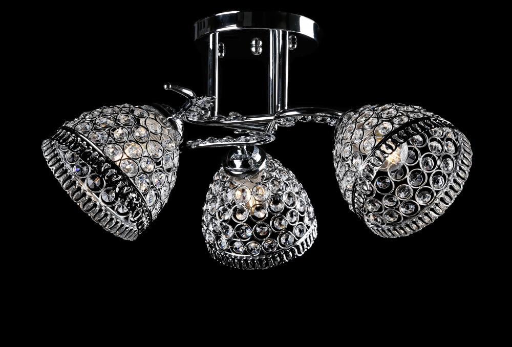 Люстра с плафонами Ray L7079/3 CR (IR006297)