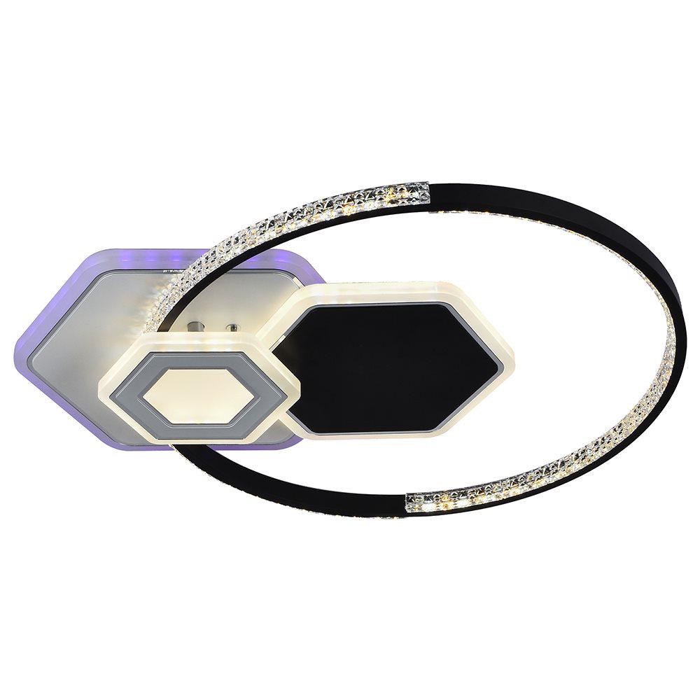 Люстра светодиодная Valeso V X5075 WT+BK (000040046)