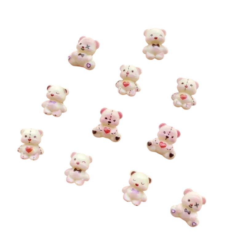 Шарми для нігтів Ведмедик 11 шт. 9х12 мм (2843711103)