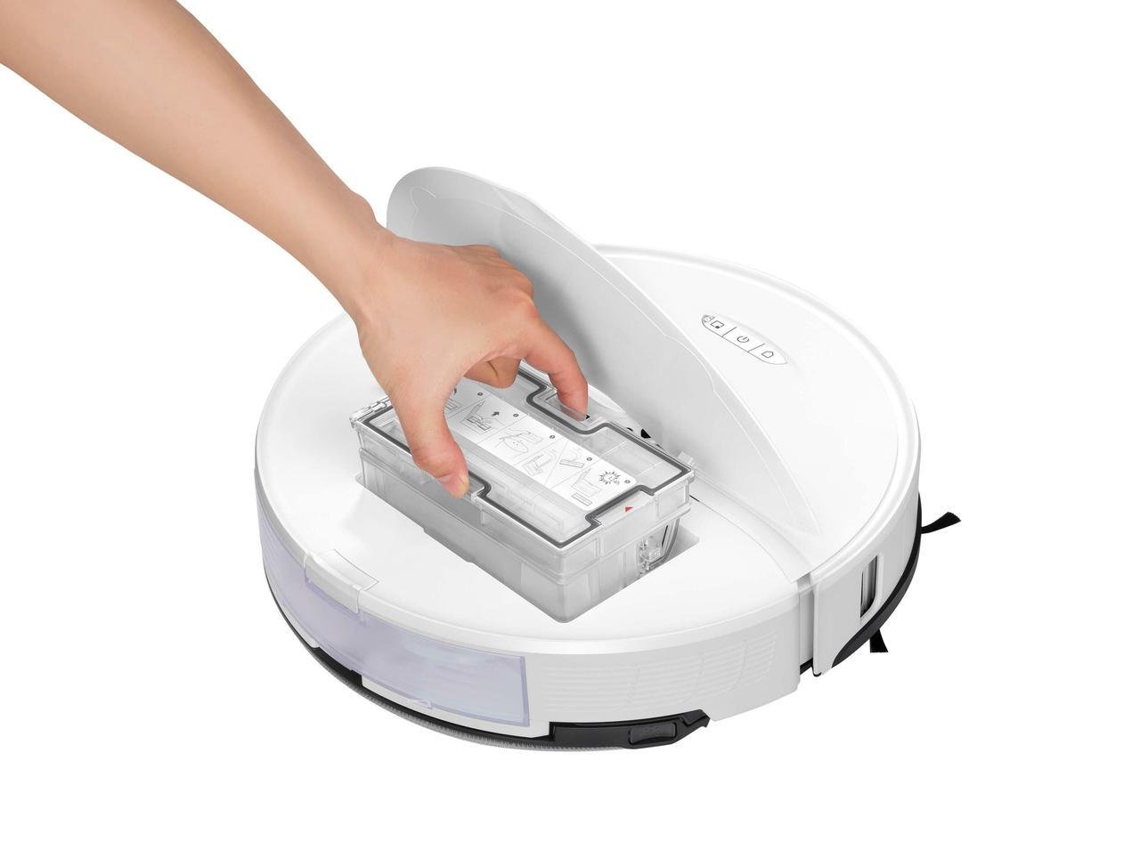 Робот-пилосос з вологим прибиранням Roborock S8 White (478840) - фото 6