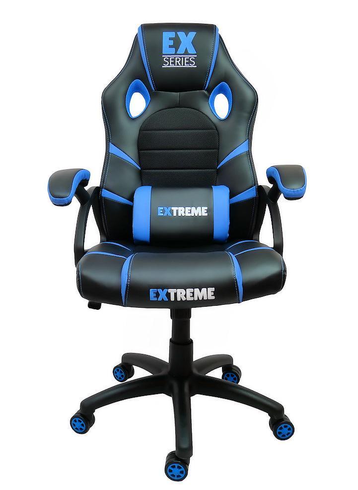 Кресло компьютерное Extreme EX Черный/Голубой (9931483) - фото 8 Кресло компьютерное Extreme EX Черный/Голубой (9931483) - фото 8