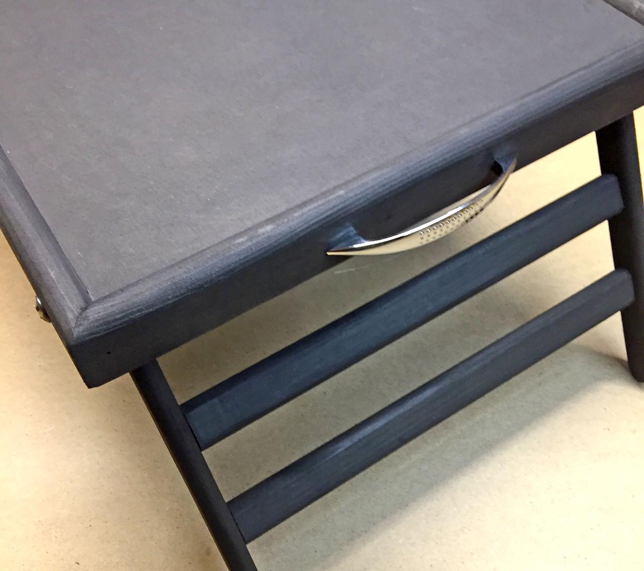 Столик-піднос для сніданку з дерева Техас Комфорт Венге (СТП-030512) - фото 4