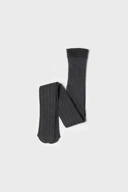 Колготки H&M вязкая 134-140 см Серый (288859П)