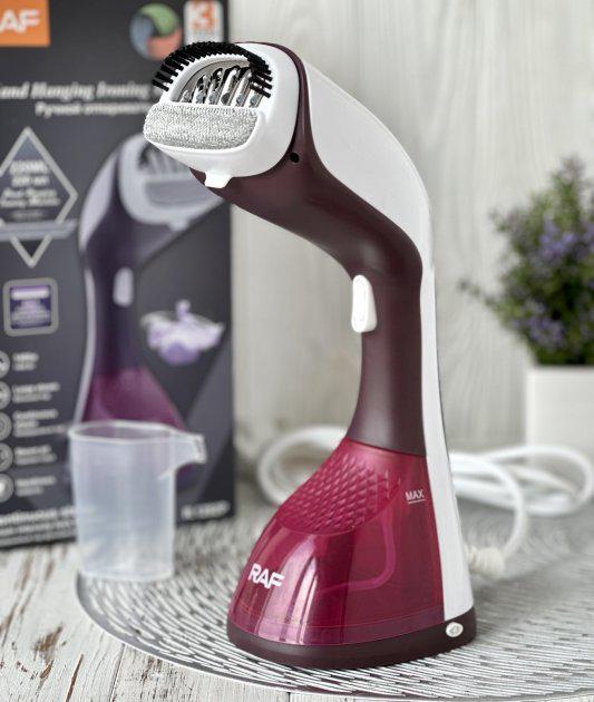 Вертикальный ручной отпариватель RAF R-1282P для одежды с щеткой 1400 Вт - фото 6 Вертикальный ручной отпариватель RAF R-1282P для одежды с щеткой 1400 Вт - фото 6