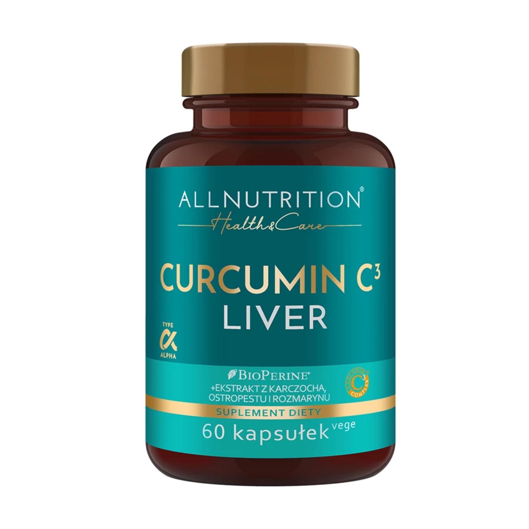Натуральна добавка Health & Care Curcumin C3 Liver 60 caps (2023-10-2322)
