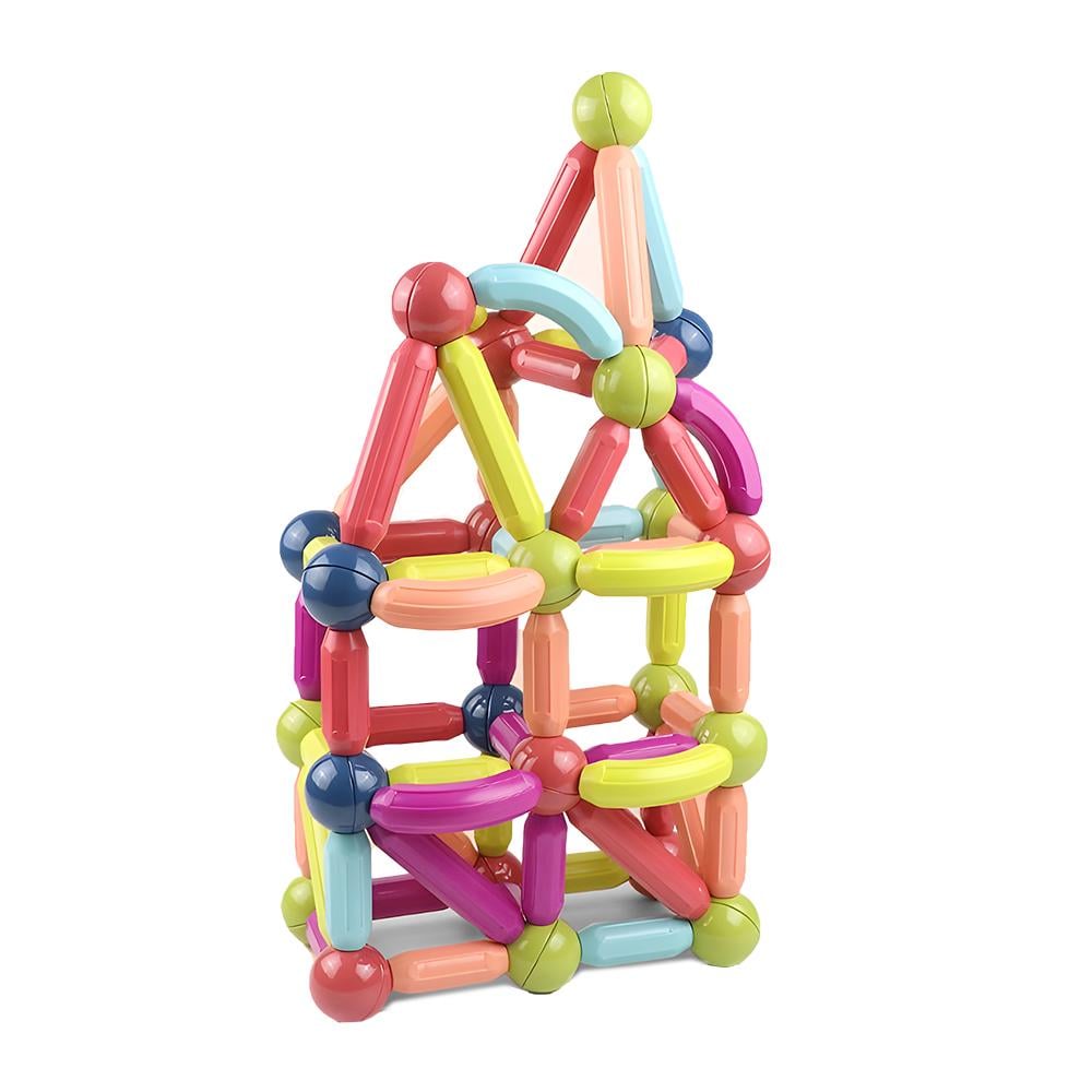 Конструктор 3D детский магнитный набор для развития 64 дет. (00859)