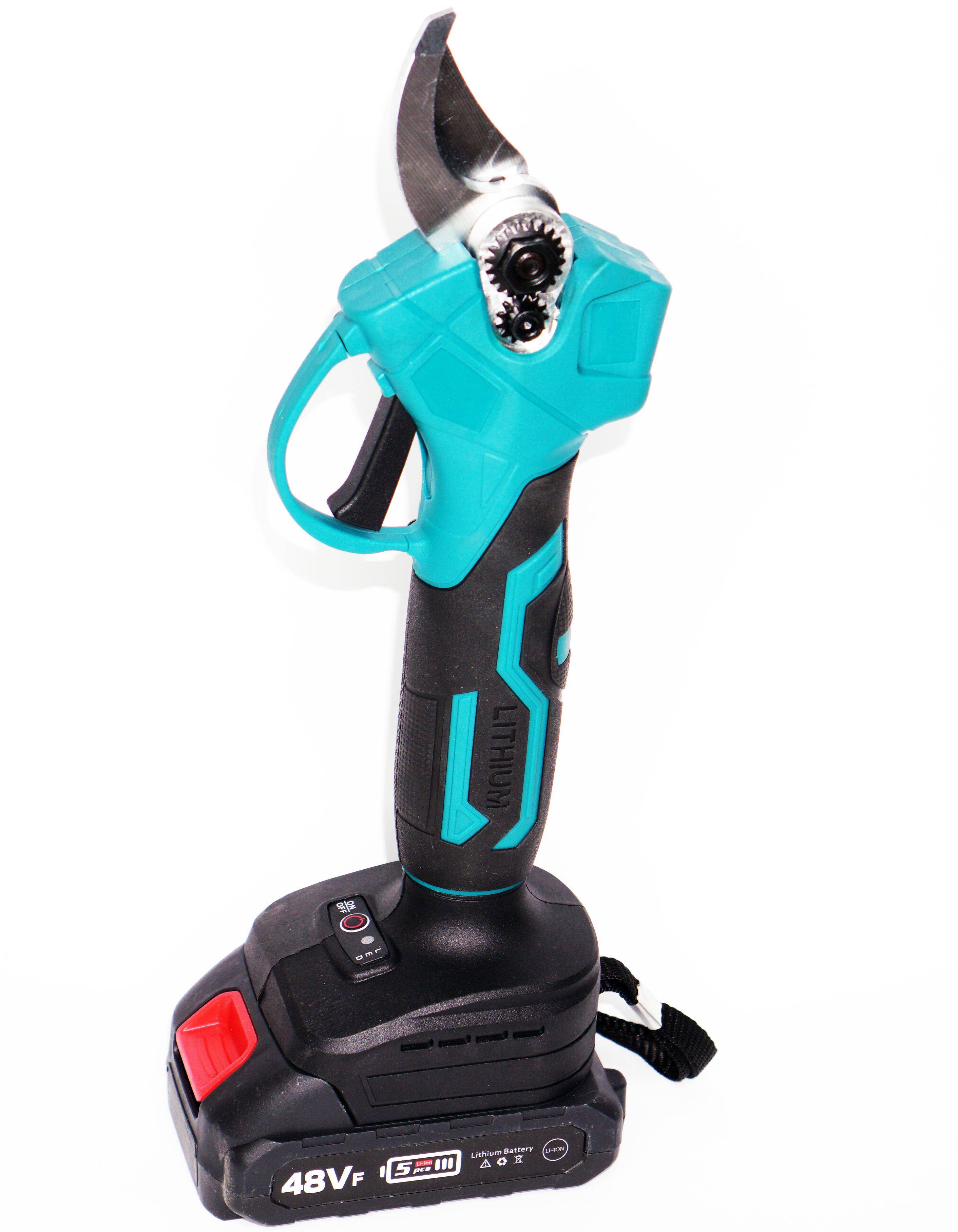 Пилка акумуляторна міні та садовий секатор акумуляторний у пластиковому кейсі - фото 6