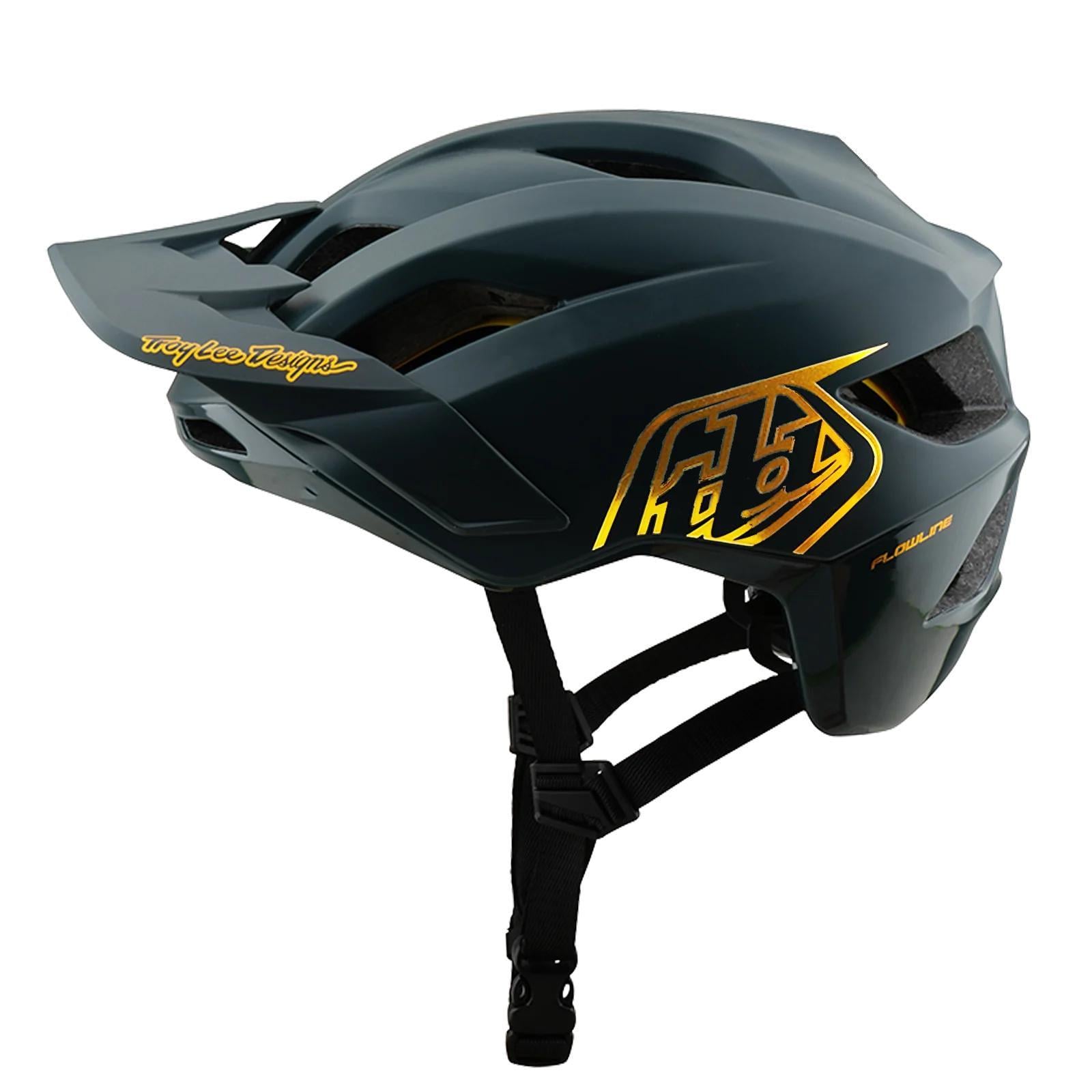 Велошлем TLD FLOWLINE HELMET POINT M/L Gray/Gold (108540093)