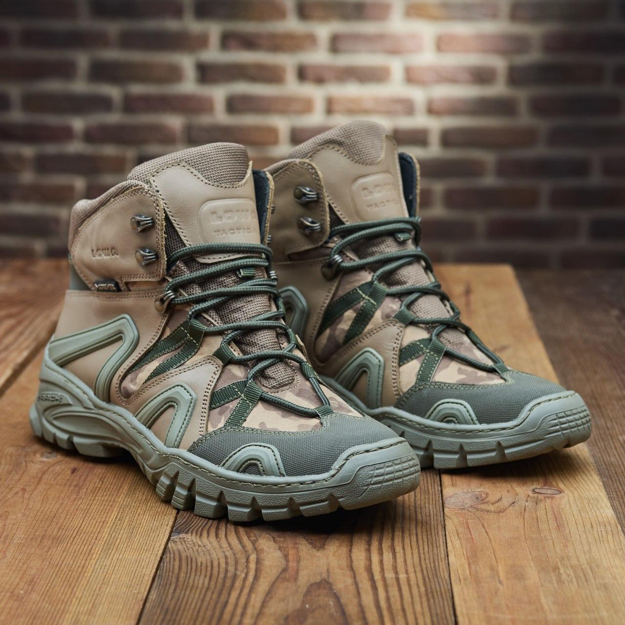 Берці чоловічі демісезонні на гортексі р. 43 Койот/Хакі (Н В-617-43)