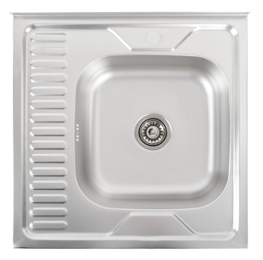 Мойка для кухни из нержавеющей стали Valeso декор 6060 R 0,7/160 мм