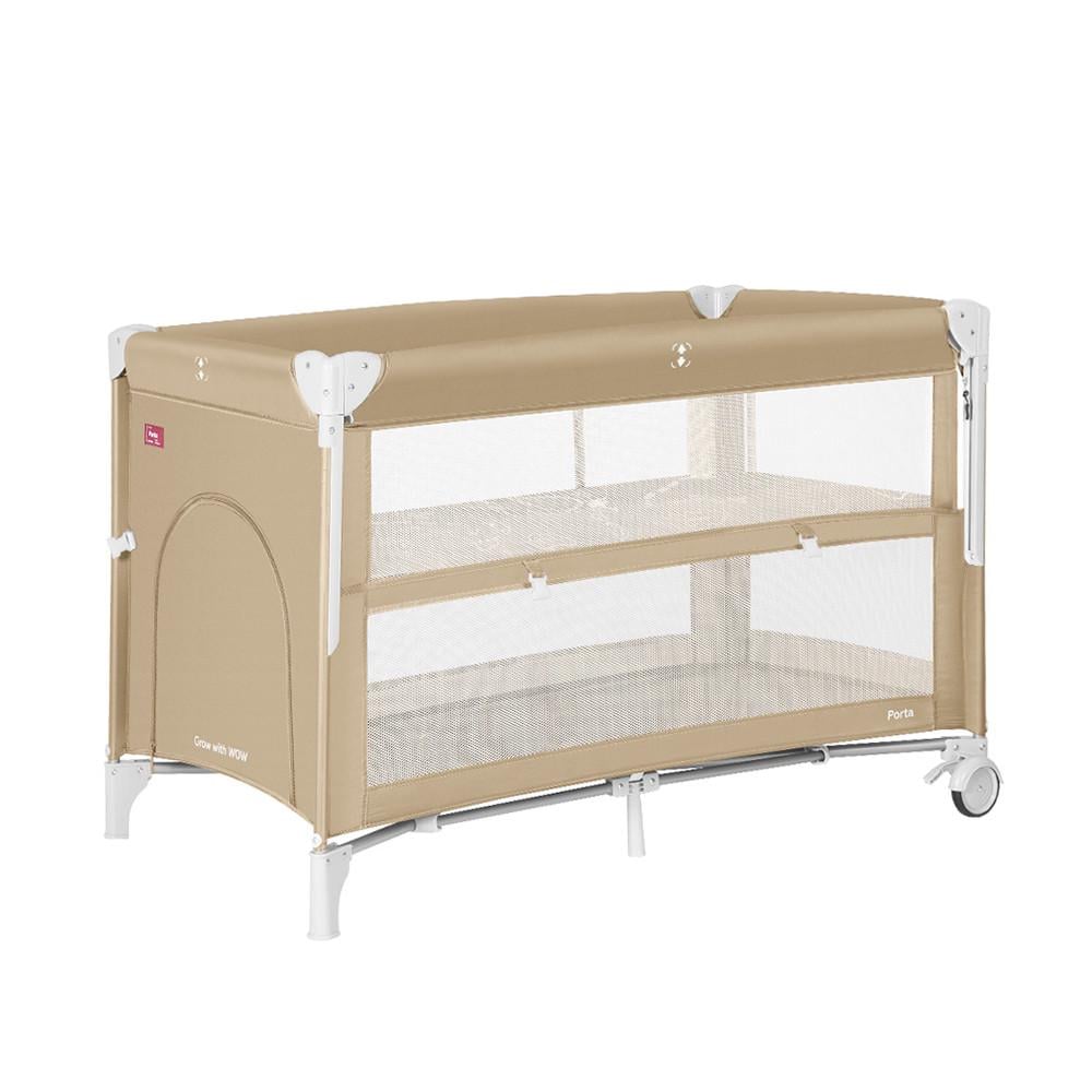 Манеж Carrello Porta CRL-18103 Sand Beige со вторым дном (1)MOQ
