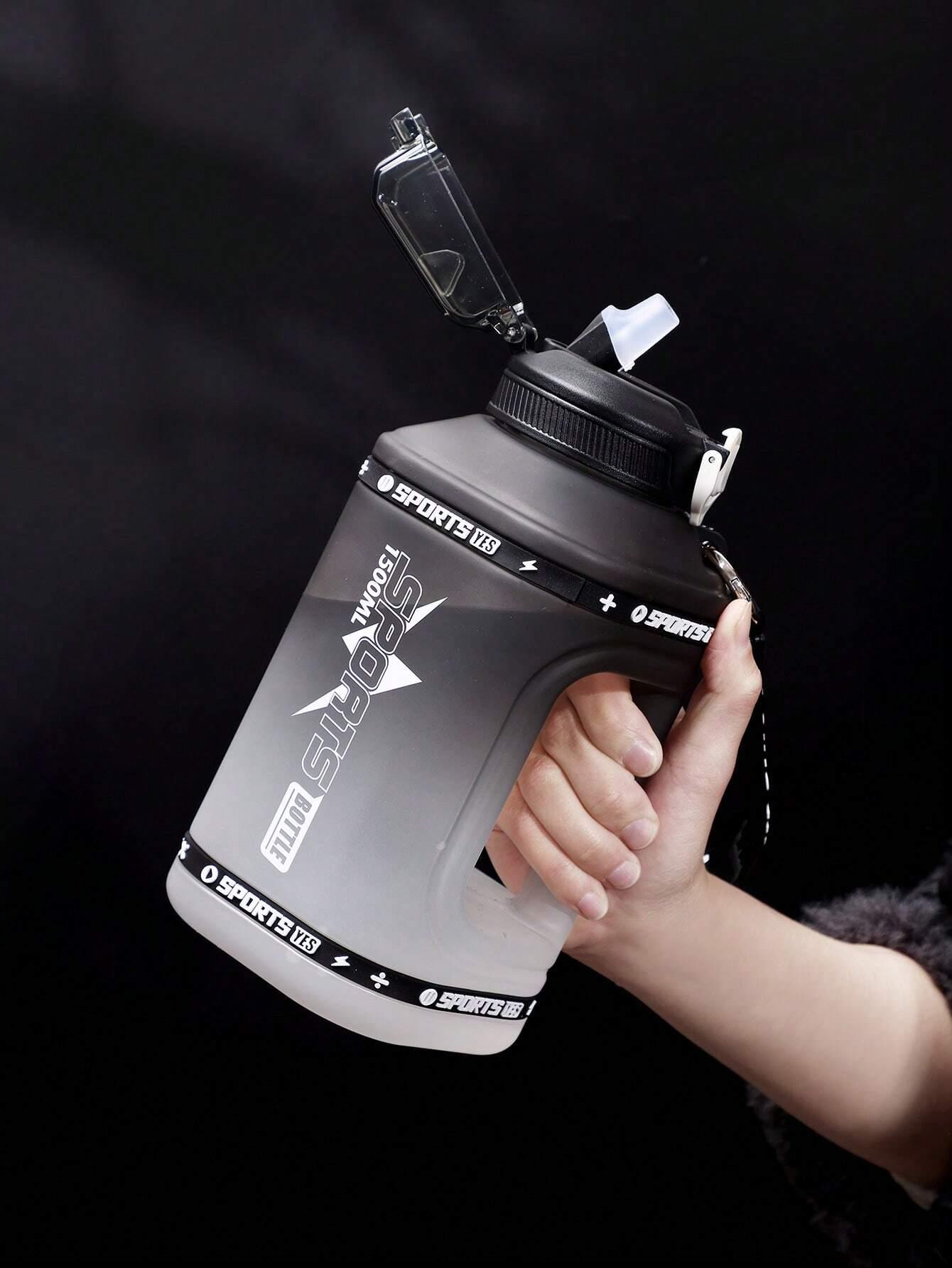 Бутылка спортивная OSPORT 1500 мл Черный (MS 4621) - фото 2 Бутылка спортивная OSPORT 1500 мл Черный (MS 4621) - фото 2
