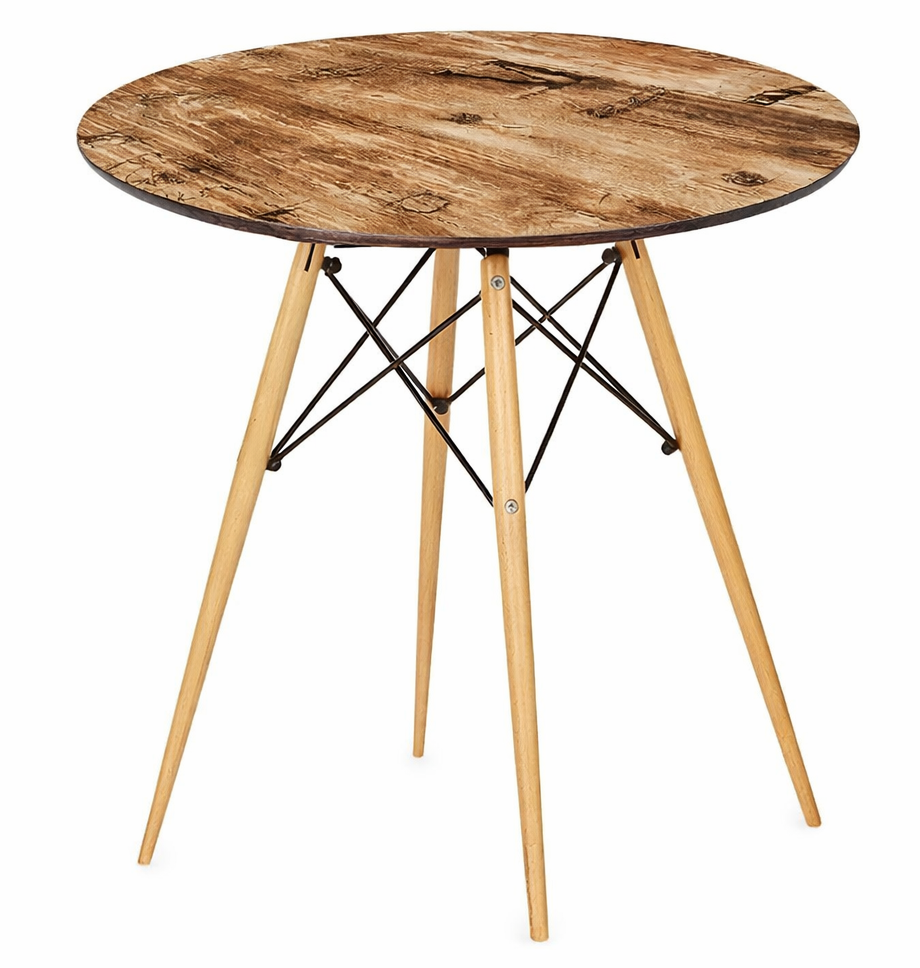 Обеденный стол Тауэр Вуд S70 деревянный круглый d 70 см (31961421) Обеденный стол Тауэр Вуд S70 деревянный круглый d 70 см (31961421)