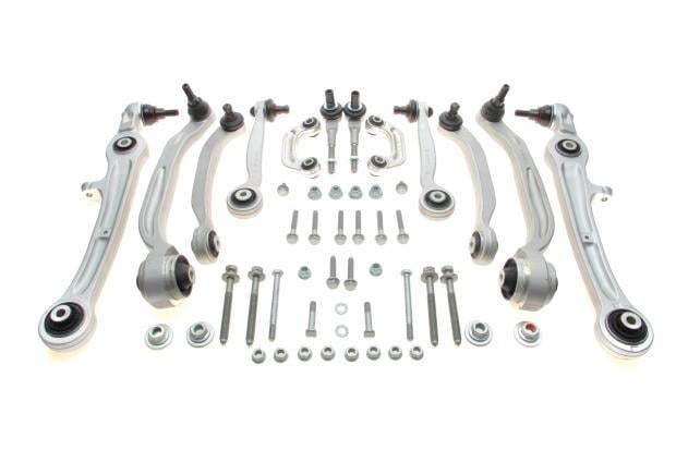 Комплект рычагов подвески передней Audi A6 2,0-5,2 04-11 с болтами (176159 FEBI BILSTEIN)