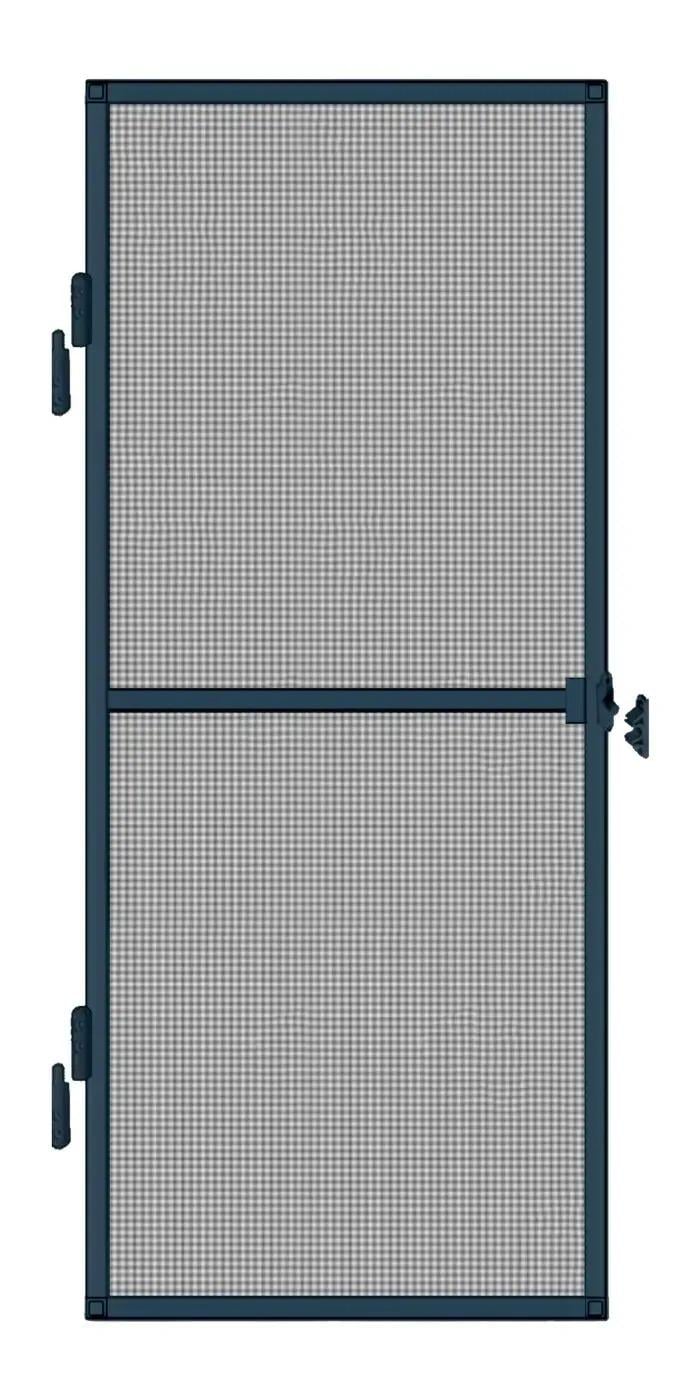 Набор для сборки дверной москитной сетки на занавесах 75х220 см Антрацит (33233017) Набор для сборки дверной москитной сетки на занавесах 75х220 см Антрацит (33233017)