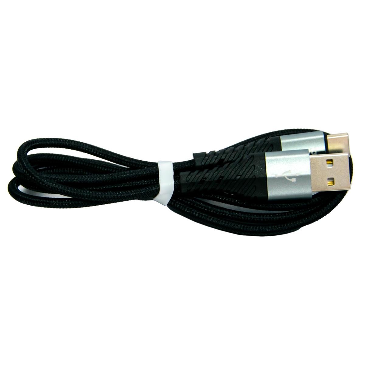 Кабель USB-Type-C Hoco X38 Data Чорний (1009008-Black) - фото 3