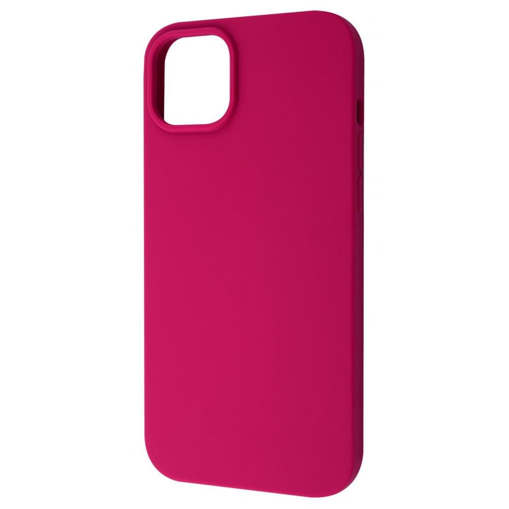 Чехол-накладка для телефона WAVE Full Silicone Cover iPhone 14 Plus/15 Plus Rose red