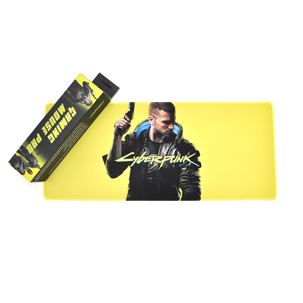 Коврик для мышки тканевый Cyberpunk Vi с боковой прошивкой 3 мм 300x700 мм (23690)