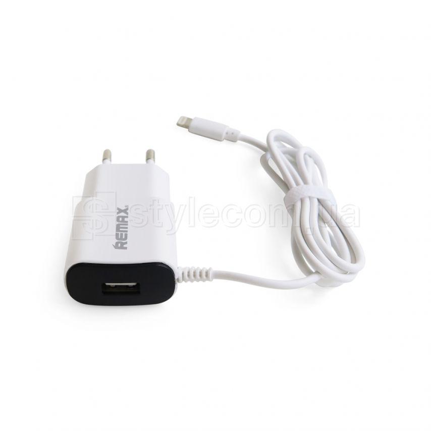 Зарядное устройство Remax 2в1 1USB/2,1 A Lightning White (RMT-9188) - фото 2 Зарядное устройство Remax 2в1 1USB/2,1 A Lightning White (RMT-9188) - фото 2