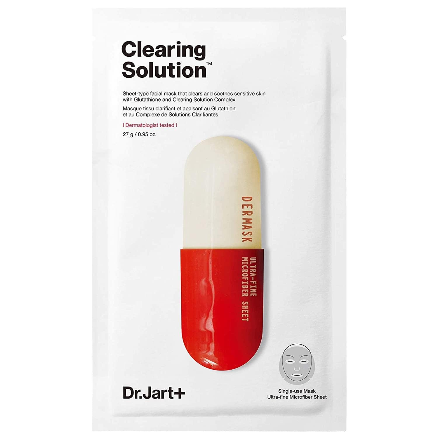 Маска очищающая Dr.Jart Dermask Micro Jet Clearing Solution - фото 1