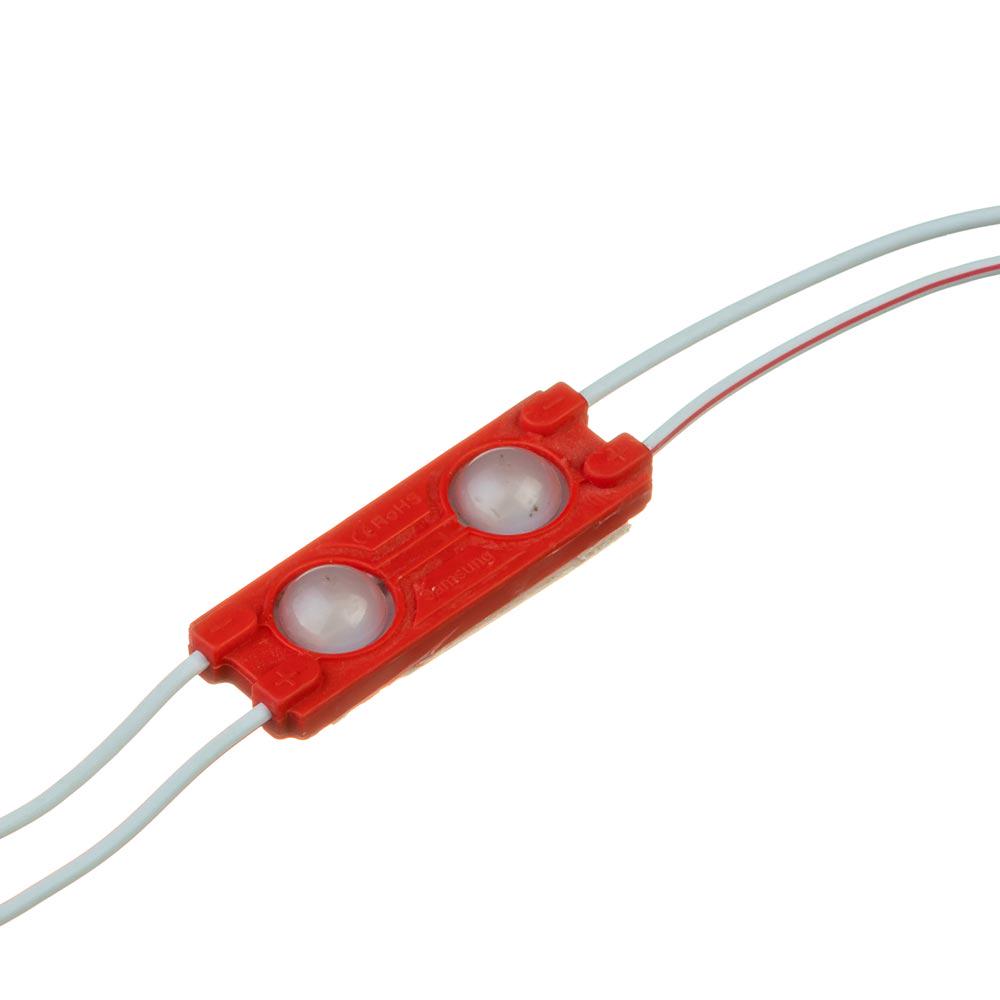 Модуль cветодиодный SMD5730 2led 12 V 1 W IP65 Красный