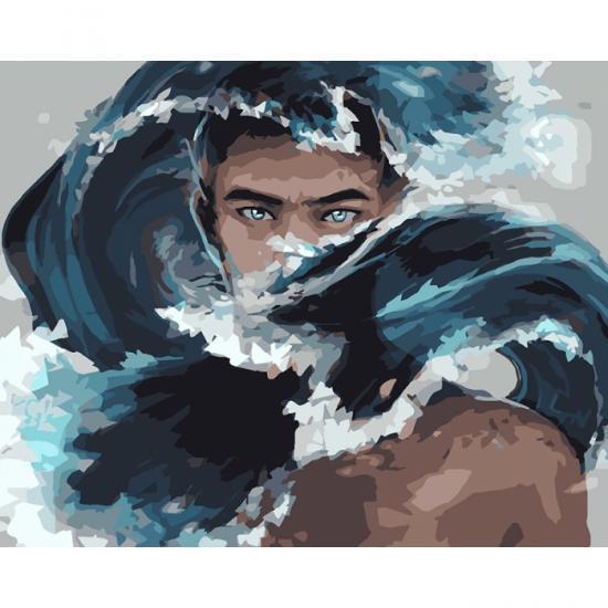 Картина по номерам Идейка "Аквамен" 40х50 см (KH4585)