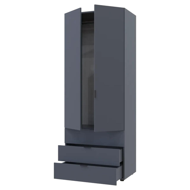 Шкаф Doros Геллар Графит (80737023) - фото 3 Шкаф Doros Геллар Графит (80737023) - фото 3