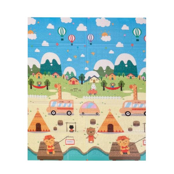 Коврик игровой термо 2 посторонний в сумке 180х150х08 см (B-92503)